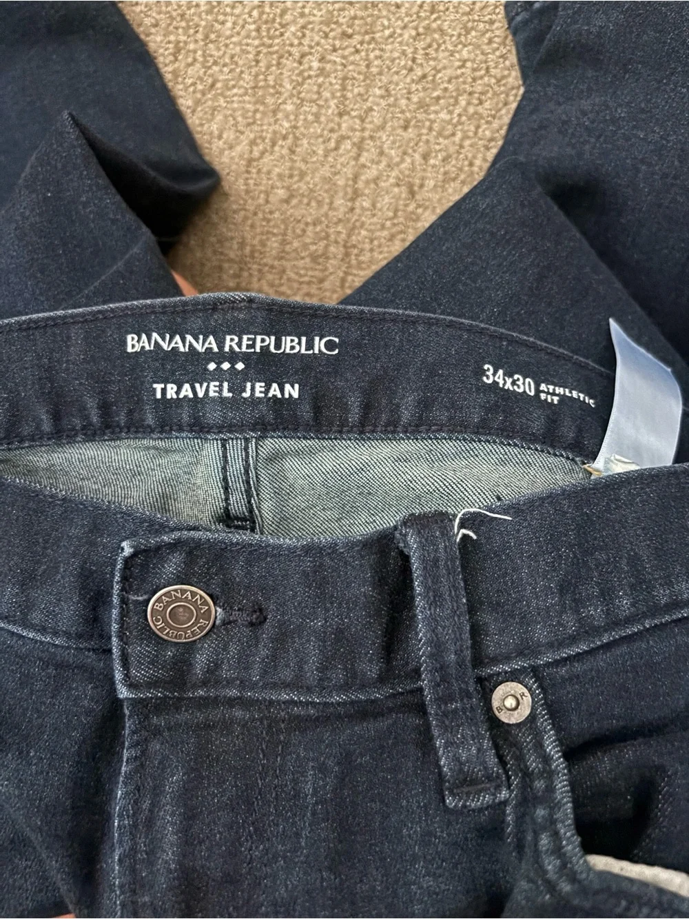 Banana Republic Men’s Slim Jeans in Dark Indigo